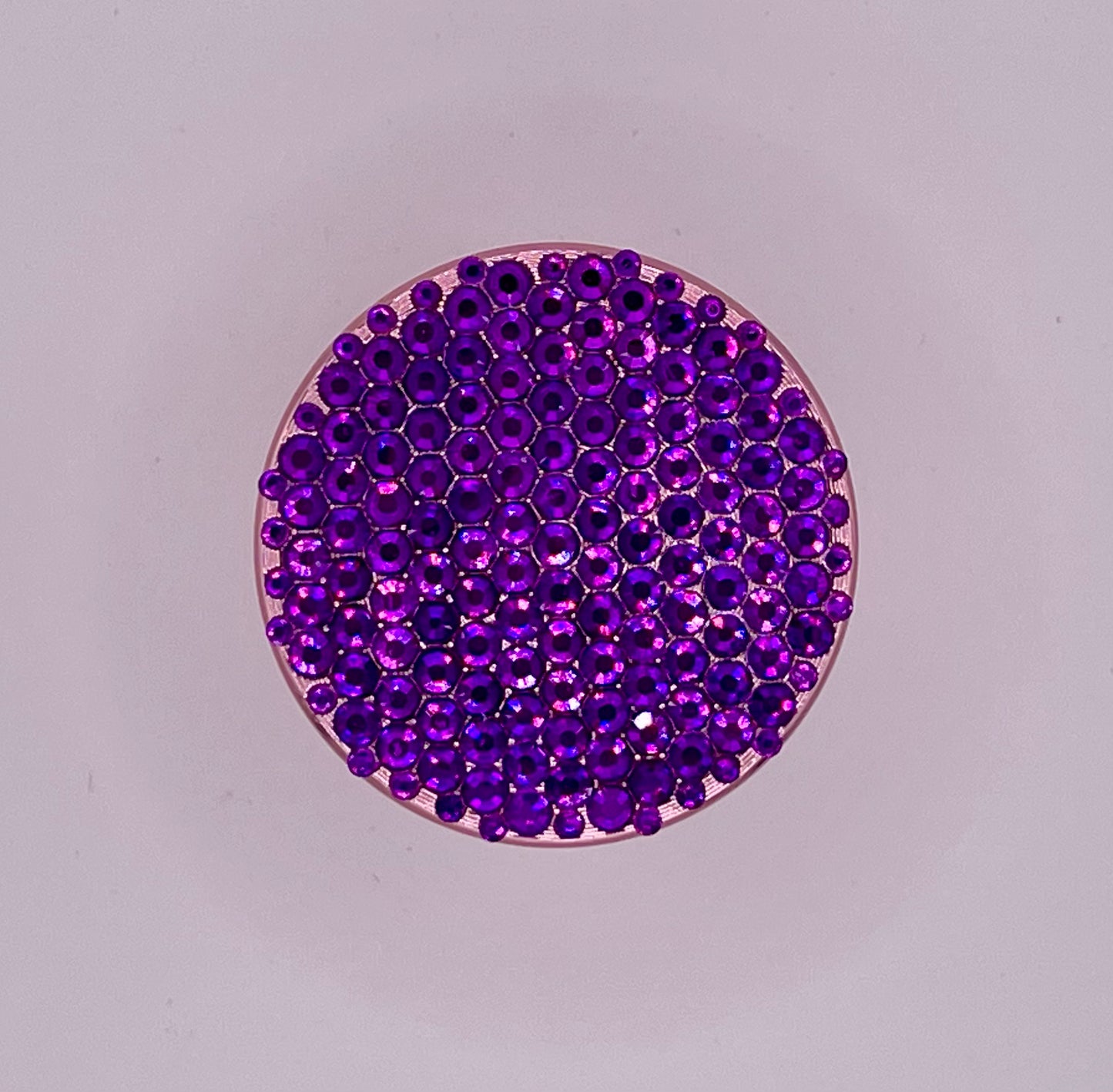 Mini Herb Grinder "Floravex" - with Glass Crystal Rhinestones