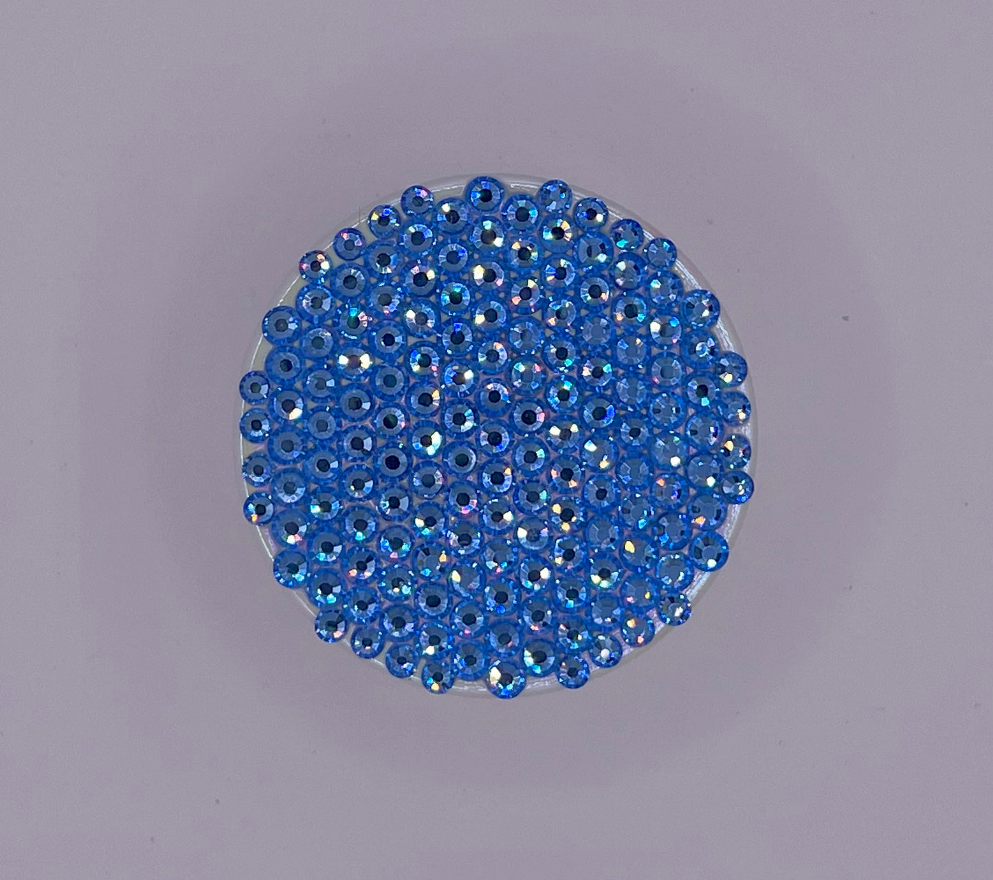 Herb Grinder "Frostfire" - with Glass Crystal Rhinestones