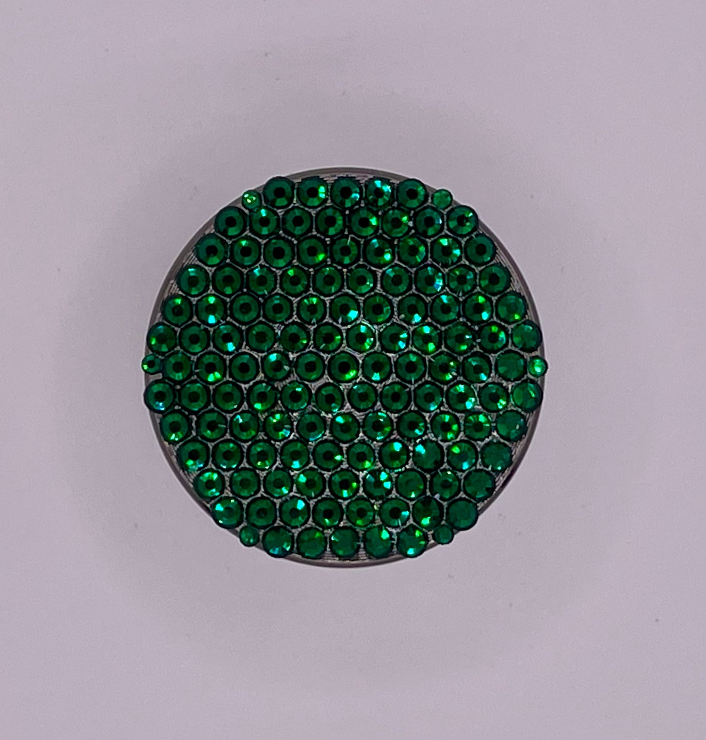 Mini Herb Grinder "Hexmire" - with Glass Crystal Rhinestones