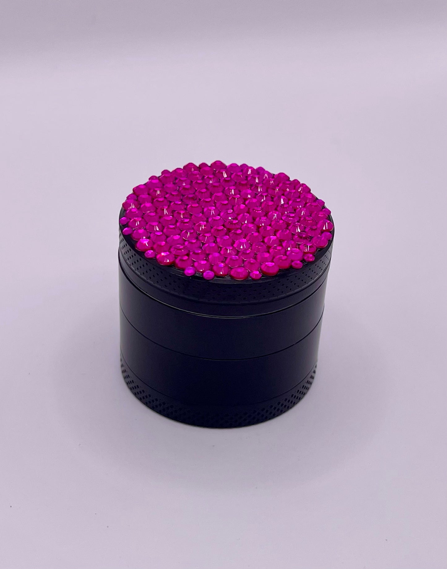 Mini Herb Grinder "Lenore" - with Glass Crystal Rhinestones