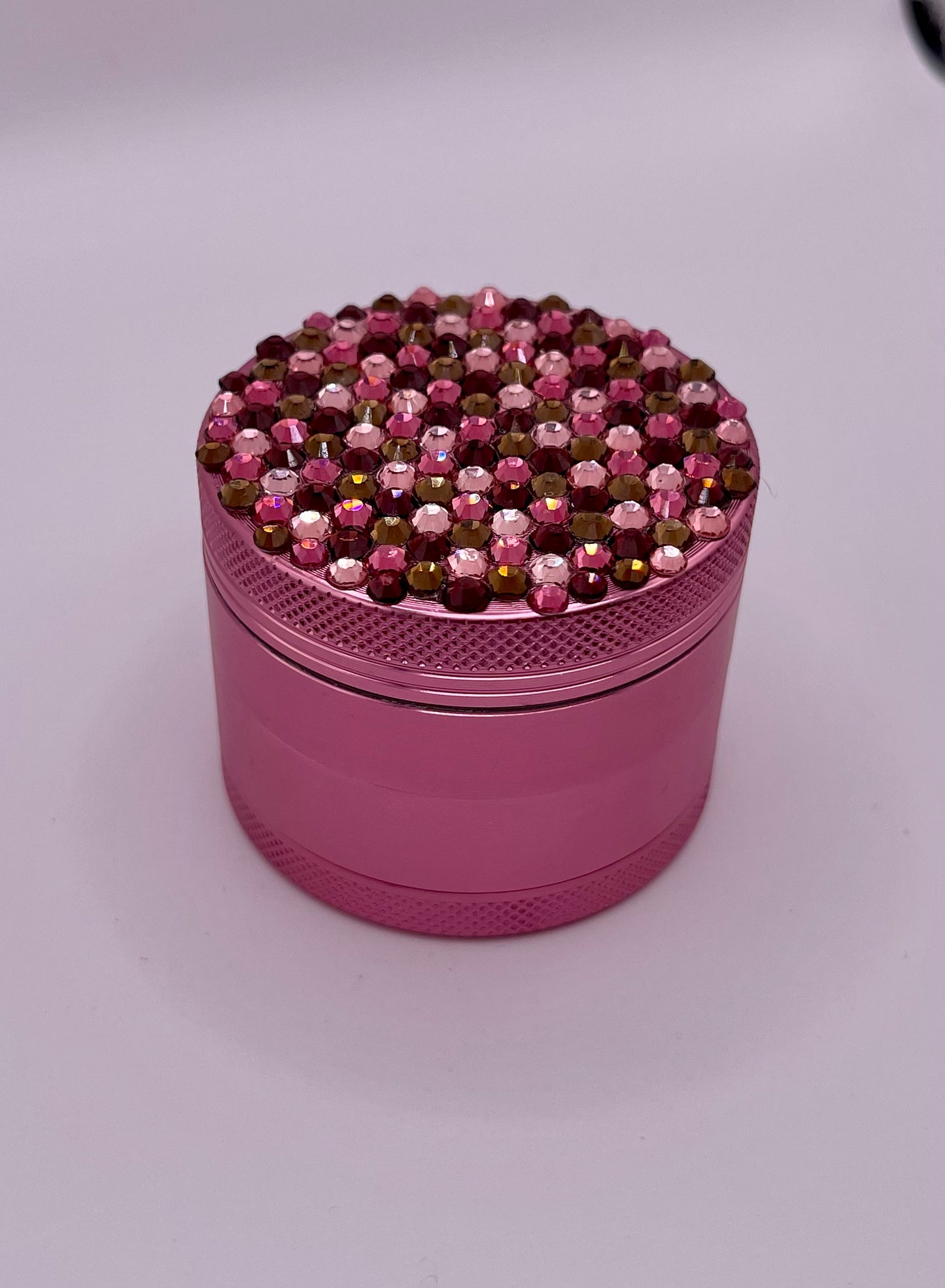 Herb Grinder "Mochalily" - with Glass Crystal Rhinestones