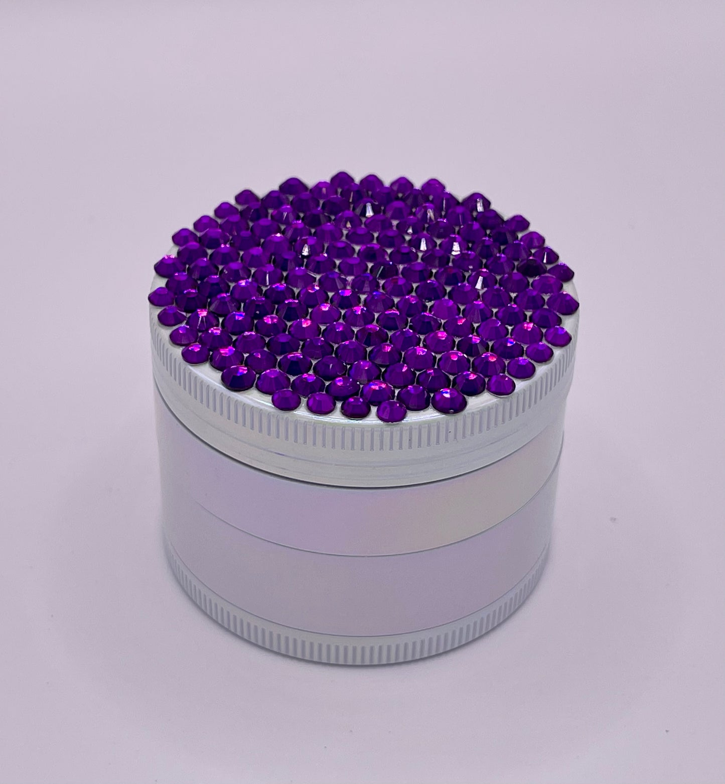 Herb Grinder "Moonprance" - with Glass Crystal Rhinestones