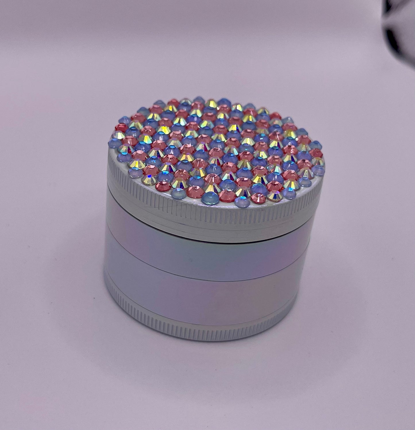 Herb Grinder "Seraphis" - with Glass Crystal Rhinestones