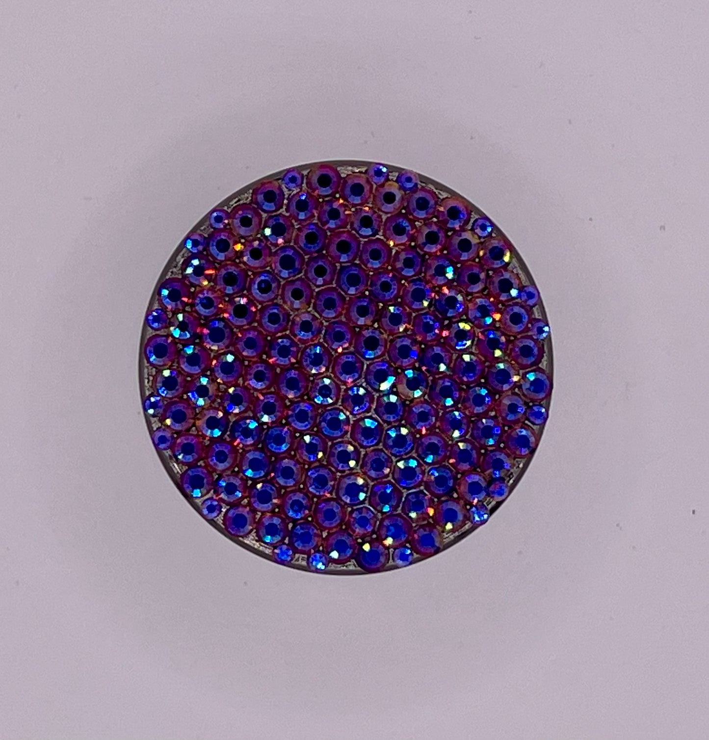 Mini Herb Grinder "Voidshard" - with Glass Crystal Rhinestones