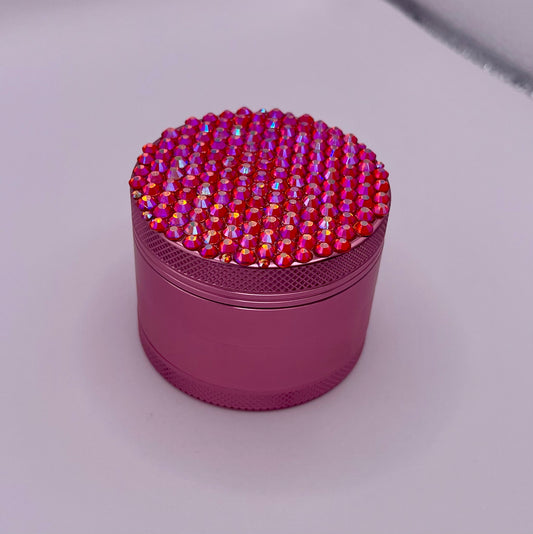 Herb Grinder "Aurielis" - with Glass Crystal Rhinestones