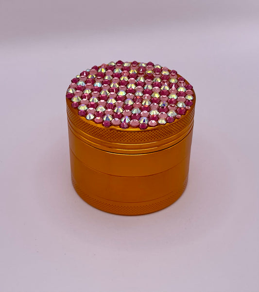 Herb Grinder "Dawnflare" - with Glass Crystal Rhinestones