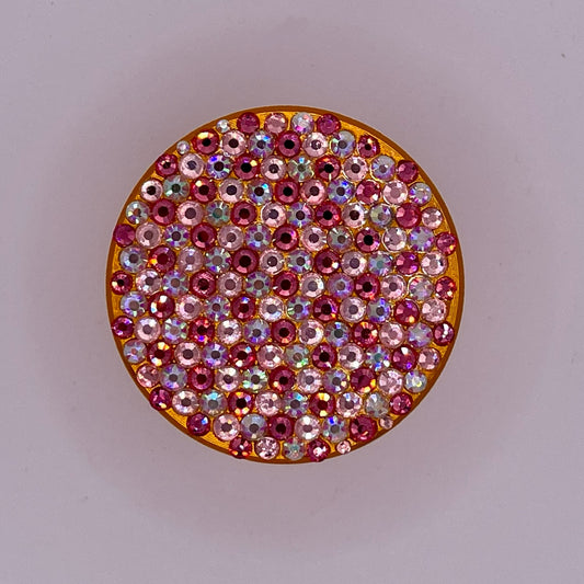 Herb Grinder "Dawnflare" - with Glass Crystal Rhinestones