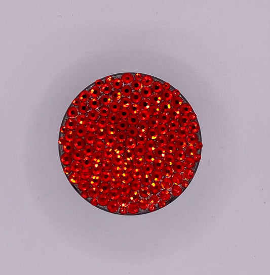 Mini Herb Grinder "Dreadflame" - with Glass Crystal Rhinestones