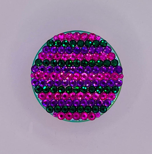 Mini Herb Grinder "Ephira" - with Glass Crystal Rhinestones