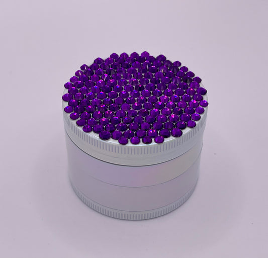 Herb Grinder "Moonprance" - with Glass Crystal Rhinestones