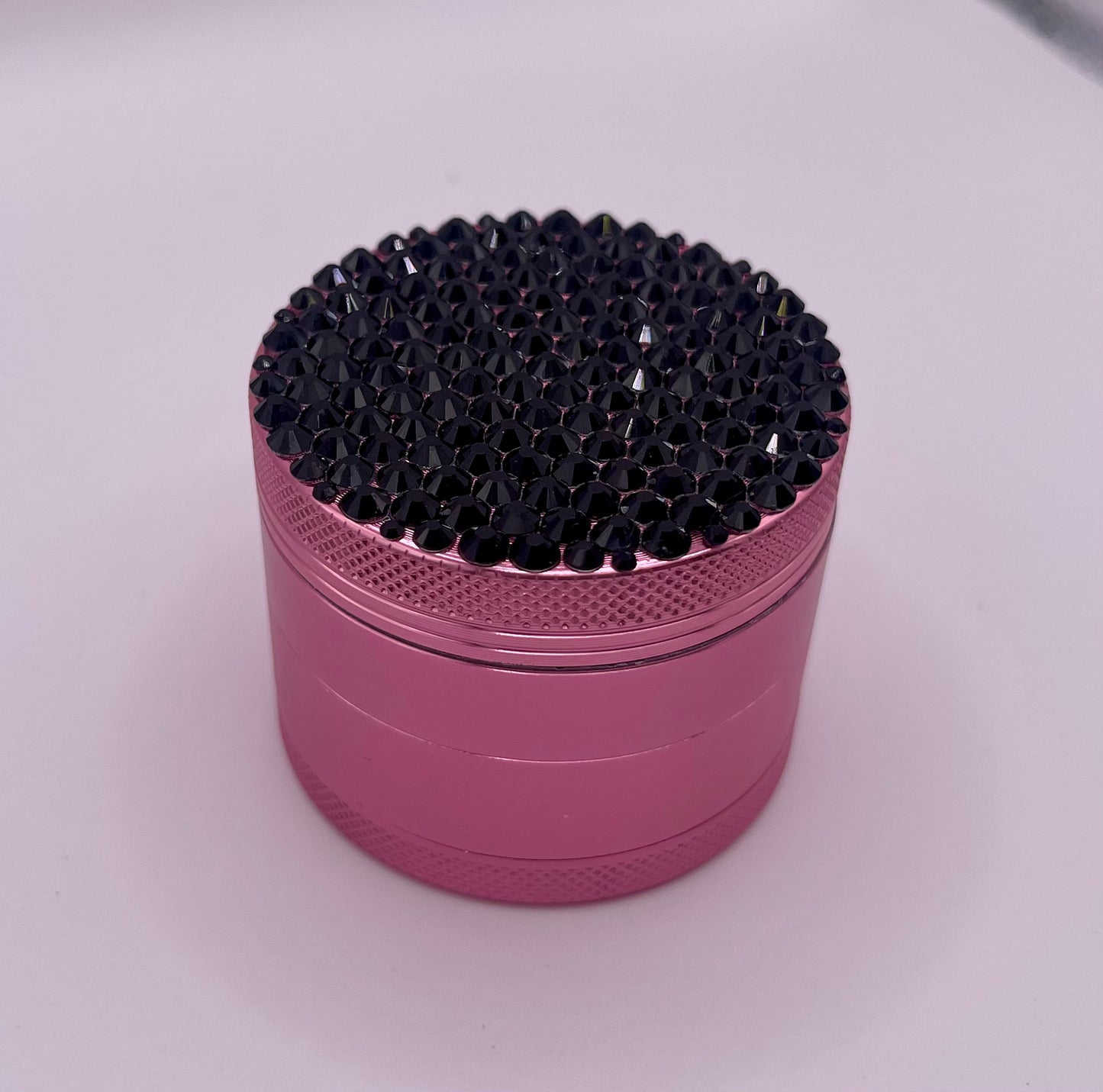 Herb Grinder "Mortisia" - with Glass Crystal Rhinestones