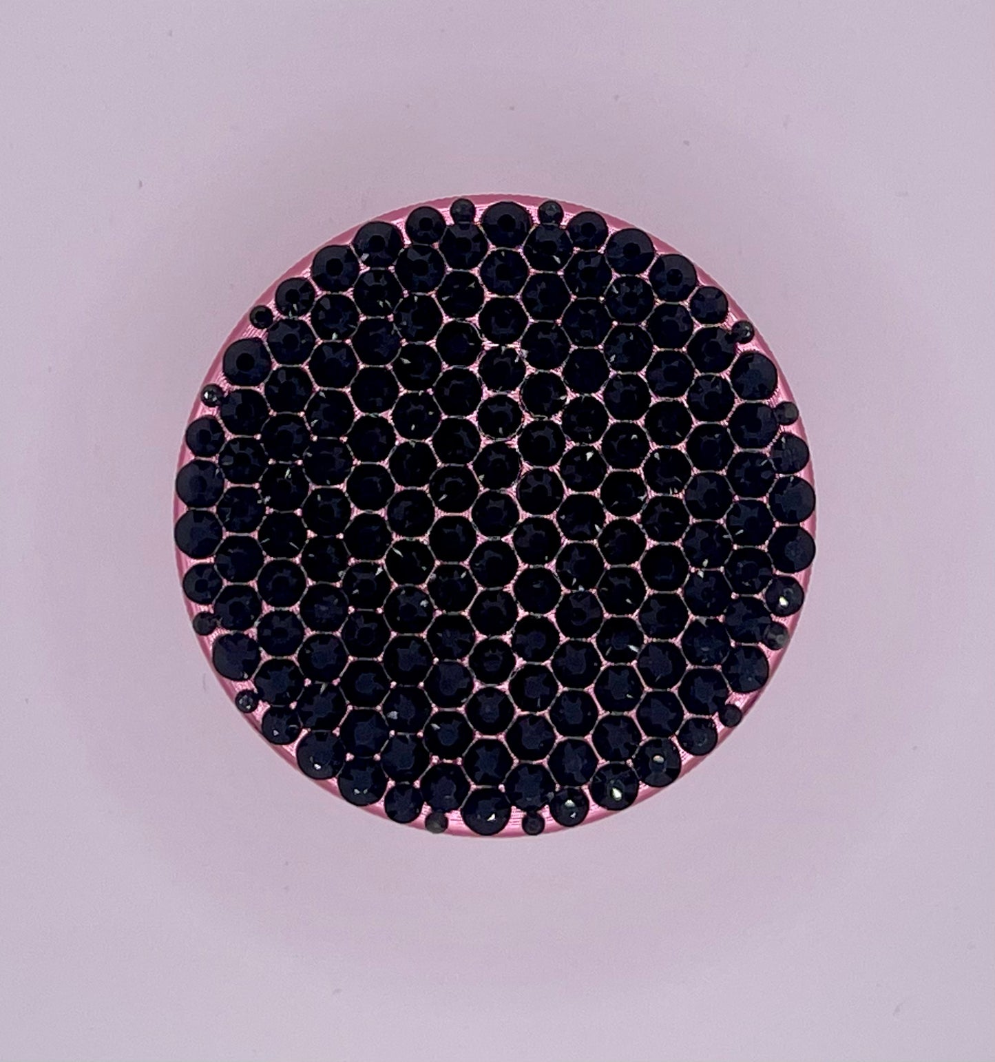 Herb Grinder "Mortisia" - with Glass Crystal Rhinestones