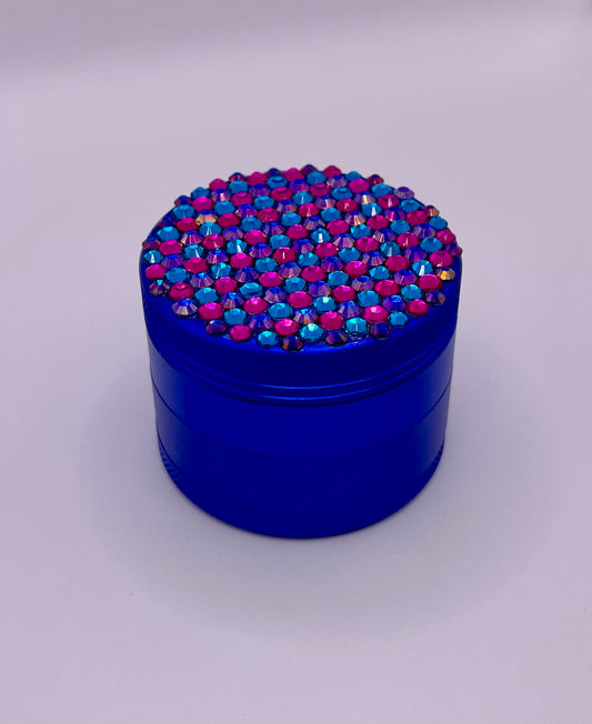 Herb Grinder "Nautelune" - with Glass Crystal Rhinestones