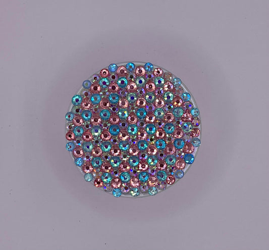 Herb Grinder "Seraphis" - with Glass Crystal Rhinestones