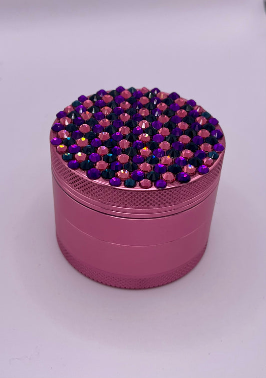 Herb Grinder "Sylpharie" - with Glass Crystal Rhinestones