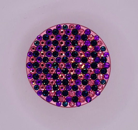 Herb Grinder "Sylpharie" - with Glass Crystal Rhinestones