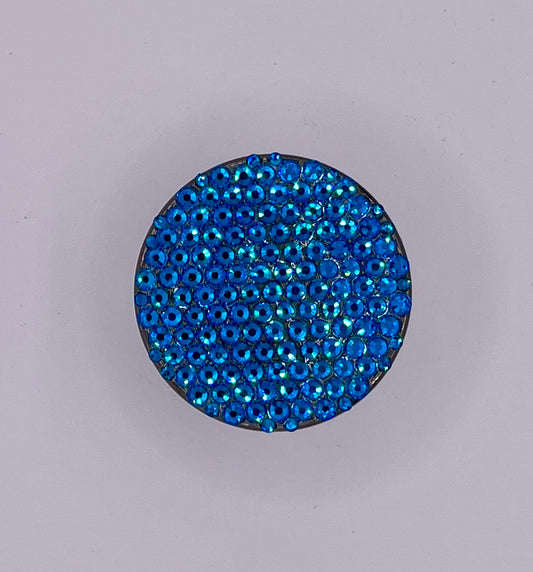 Mini Herb Grinder "Veilstone" - with Glass Crystal Rhinestones